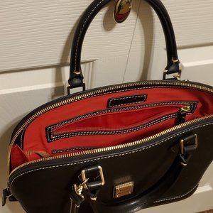 Dooney & Bourke Pebble Grain Zip Zip Satchel